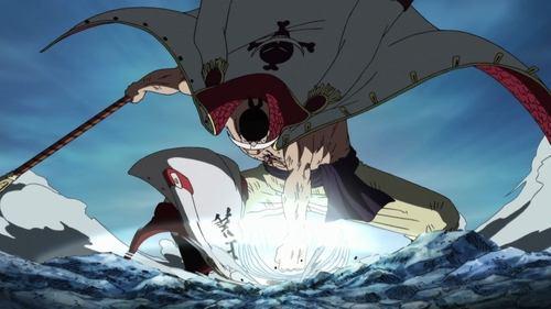 One Piece Season 13 Episode 484 - The Navy Headquarters Falls! Whitebeard's Unspeakable Wrath!
