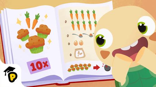 Dr. Panda TotoTime Season 3 Episode 19 - Toto's Carrot Cupcakes