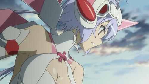 Superb Song of the Valkyries: Symphogear Season 1 Episode 13 - Meteoroids Falling, Burning, Disappearing, and Then...