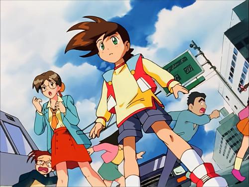 The King of Braves GaoGaiGar Season 1 Episode 5 - Blue and Red