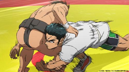 Hinomaru Sumo Season 1 Episode 2 - Wrestling vs Sumo