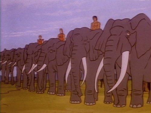 Tarzan, Lord of the Jungle Season 1 Episode 5 - Tarzan and the Graveyard of the Elephants