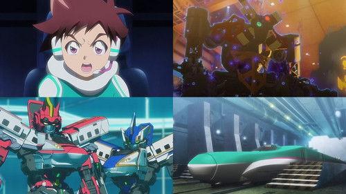 Shinkansen Henkei Robo Shinkalion: THE ANIMATION Season 1 Episode 1 - Now Departing!! Shinkalion E5 Hayabusa