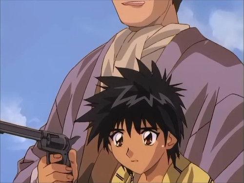 Rurouni Kenshin Season 1 Episode 22 - First Train Ride: Danger on a Runaway Locomotive!