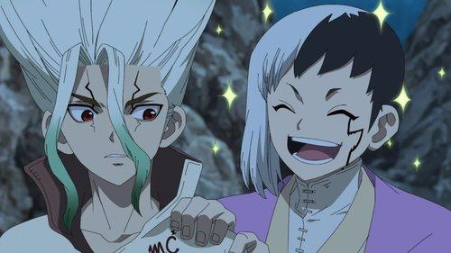 Dr. STONE Season 3 Episode 8 - The Trump Card Aboard the Science Vessel