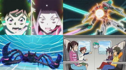 Shinkansen Henkei Robo Shinkalion: THE ANIMATION Season 1 Episode 9 - Battle!! The Ultra Evolution Institute`s Hot Springs Trip