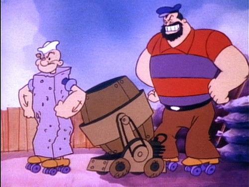 The All-New Popeye Hour Season 2 Episode 4 - Roller Rink-a-Dink