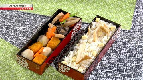 BENTO EXPO Season 9 Episode 10 - Koyadofu and Chicken Teriyaki Bento & Koyadofu and Matsutake Rice Bento
