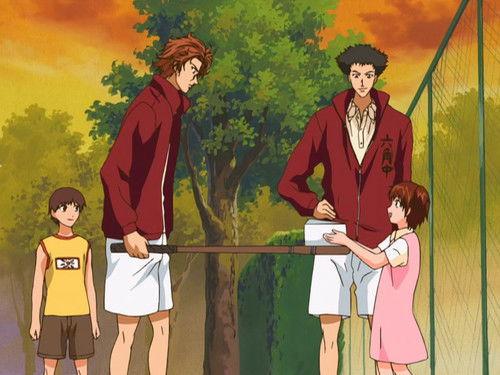 The Prince of Tennis Season 4 Episode 16 - Rokkaku's Freshman Captain
