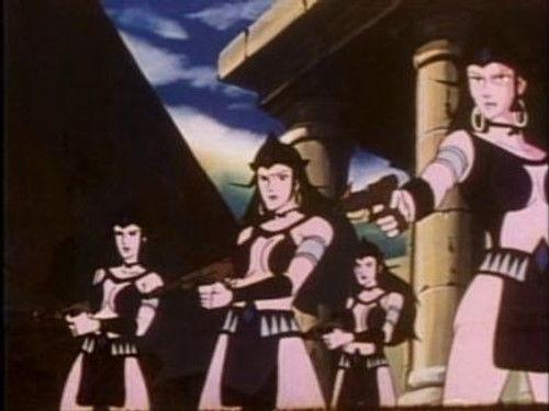 Vehicle Force Voltron Season 1 Episode 28 - Planet of the Amazons