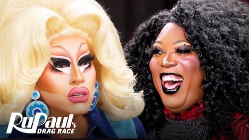 The Pit Stop Season 18 Episode 3 - Trixie Mattel & BeBe Zahara Benet C’est Bon!