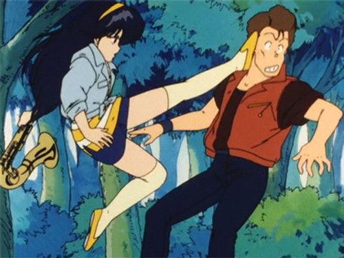 Kimagure Orange Road Season 1 Episode 3 - Mood Swings - Rowing First Date