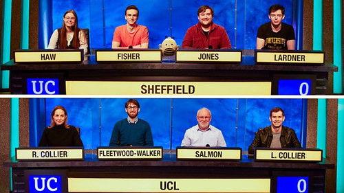 University Challenge Season 52 Episode 8 - Sheffield v UCL