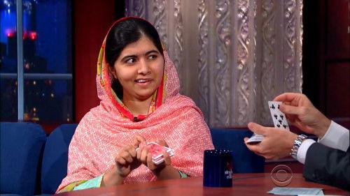 The Late Show with Stephen Colbert Season 1 Episode 14 - Malala Yousafzai, Kerry Washington, The Arcs