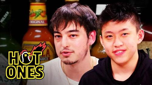 Hot Ones Season 6 Episode 6 - Joji and Rich Brian Play the Newlywed Game While Eating Spicy Wings
