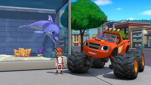 Blaze and the Monster Machines Season 7 Episode 7 - Big Rig: Dolphin Delivery