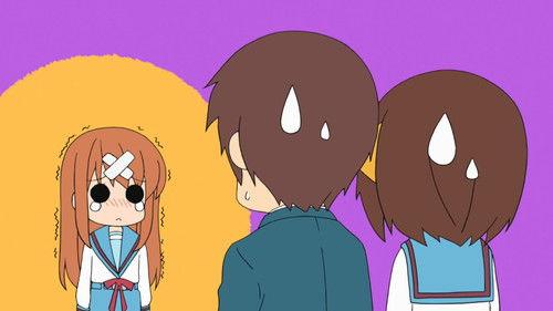 The Melancholy of Haruhi-chan Suzumiya Season 1 Episode 14 - That's not the face of a main character!