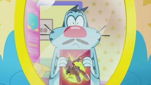 Oggy and the Cockroaches Season 8 Episode 6 - Mustache Man