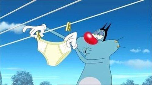 Oggy and the Cockroaches Season 4 Episode 10 - Washing Day