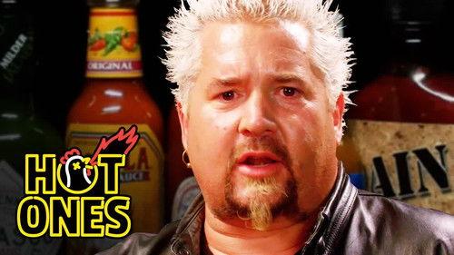 Hot Ones Season 3 Episode 15 - Guy Fieri Becomes the Mayor of Spicy Wings
