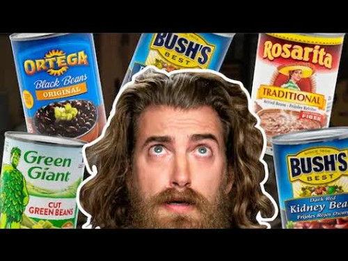 Good Mythical Morning Season 18 Episode 20 - Can Rhett Guess Every Brand Of Bean? (Game)