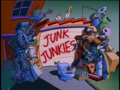 Rocko's Modern Life Season 2 Episode 18 - Junk Junkies