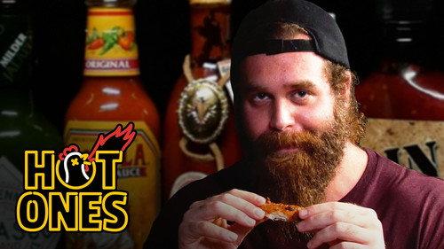 Hot Ones Season 2 Episode 28 - Harley Morenstein Has His Worst Day of 2016 Eating Spicy Wings