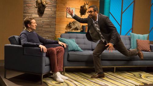 Comedy Bang! Bang! Season 2 Episode 2 - Aziz Ansari Wears a Charcoal Blazer