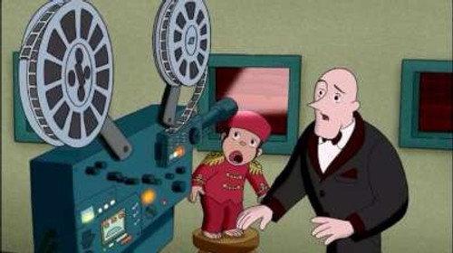 Curious George Season 4 Episode 17 - Movie House Monkey