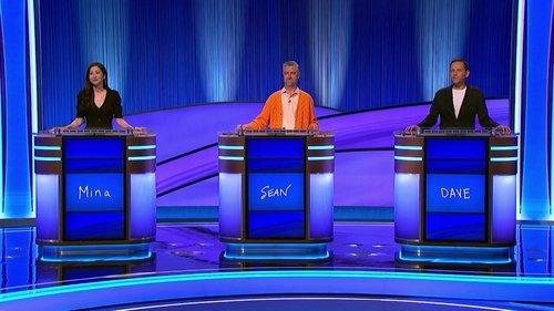 Celebrity Jeopardy! Season 3 Episode 12 - Semifinal #3: Mina Kimes, Sean Gunn, Dave Friedberg
