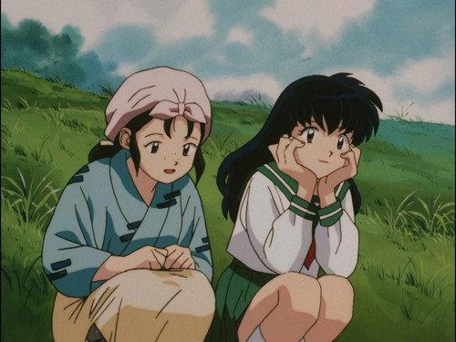 InuYasha Season 1 Episode 41 - Kagura's Dance and Kanna's Mirror