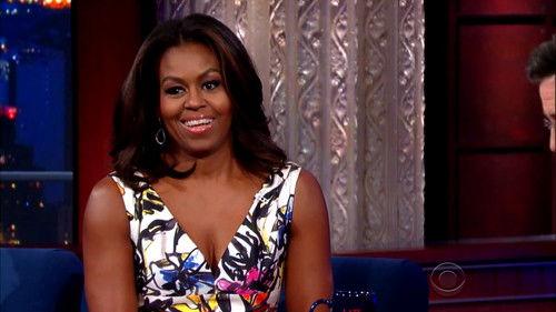 The Late Show with Stephen Colbert Season 1 Episode 15 - First Lady Michelle Obama, John Legend