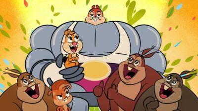 Chip 'n' Dale: Park Life Season 1 Episode 6 - The Hazelnut King / Egg Baby / Mega Muscle Chip