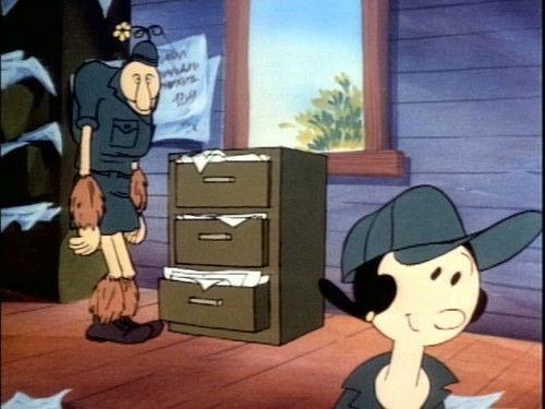 The All-New Popeye Hour Season 3 Episode 16 - Private Secretaries