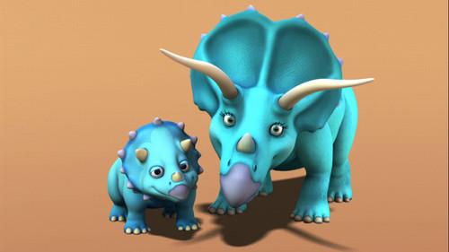 Dinosaur Train Season 1 Episode 14 - A Frill a Minute