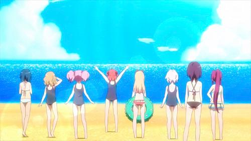YuruYuri: Happy Go Lily Season 1 Episode 4 - Summer's Great Harvest Festival