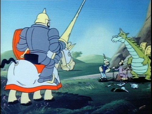 The All-New Popeye Hour Season 1 Episode 19 - A Bad Knight for Popeye