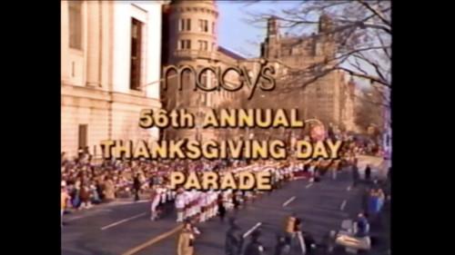 Macy's Thanksgiving Day Parade Season 35 Episode 1 - The 56th Annual Macy's Thanksgiving Day Parade