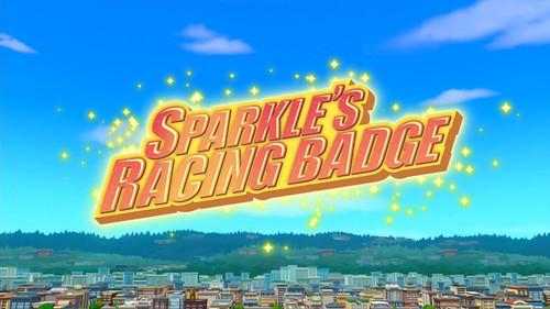Blaze and the Monster Machines Season 6 Episode 5 - Sparkles Racing Badge