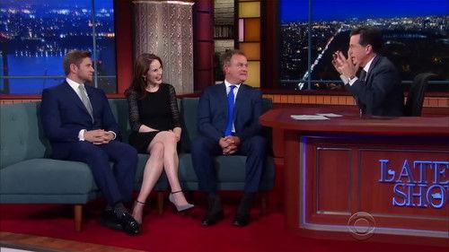 The Late Show with Stephen Colbert Season 1 Episode 55 - Michelle Dockery, Hugh Bonneville, Allen Leech, Adam McKay, Kurt Vile
