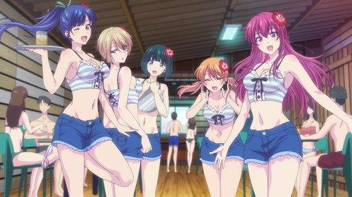 The Café Terrace and Its Goddesses Season 1 Episode 8 - A Beach Hut!