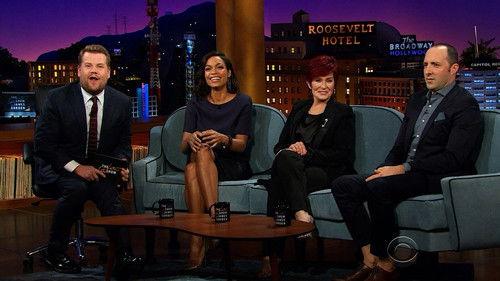 The Late Late Show with James Corden Season 1 Episode 15 - Rosario Dawson, Sharon Osbourne, Tony Hale