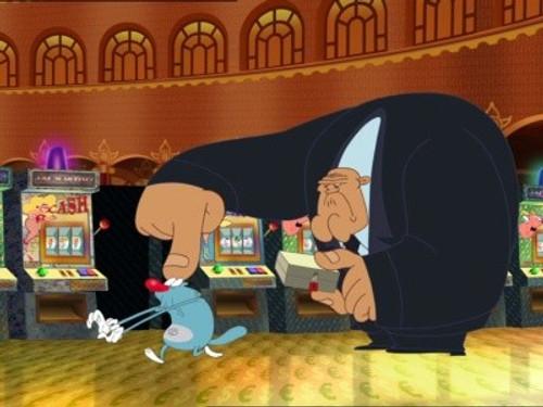 Oggy and the Cockroaches Season 3 Episode 8 - Casino