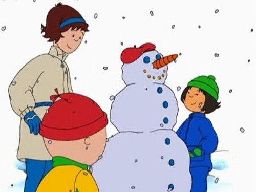Caillou Season 1 Episode 27 - Caillou's Snowman