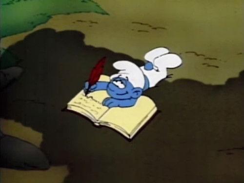 The Smurfs Season 7 Episode 16 - Poet's Storybook