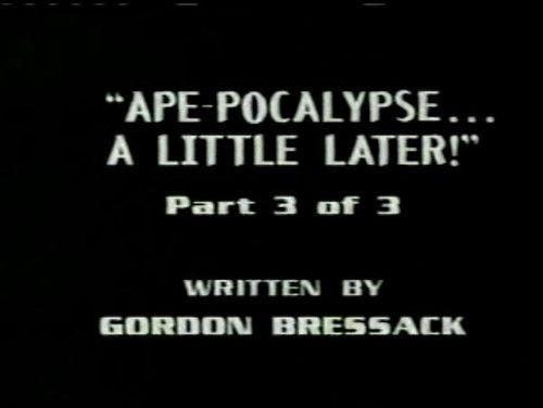 Captain Simian & the Space Monkeys Season 1 Episode 26 - Ape-pocalypse... A Little Later!