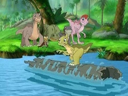 The Land Before Time Season 1 Episode 5 - The Great Log-Running Game