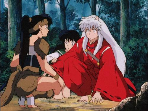 InuYasha Season 1 Episode 66 - Naraku's Barrier - Kagura's Decision