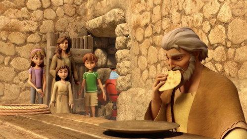 Superbook Season 4 Episode 8 - Elijah and the Widow