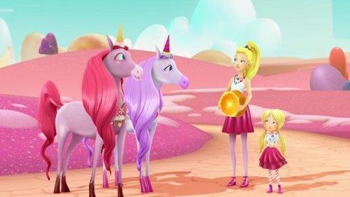 Barbie Dreamtopia Season 1 Episode 1 - Building a Licorice Barn